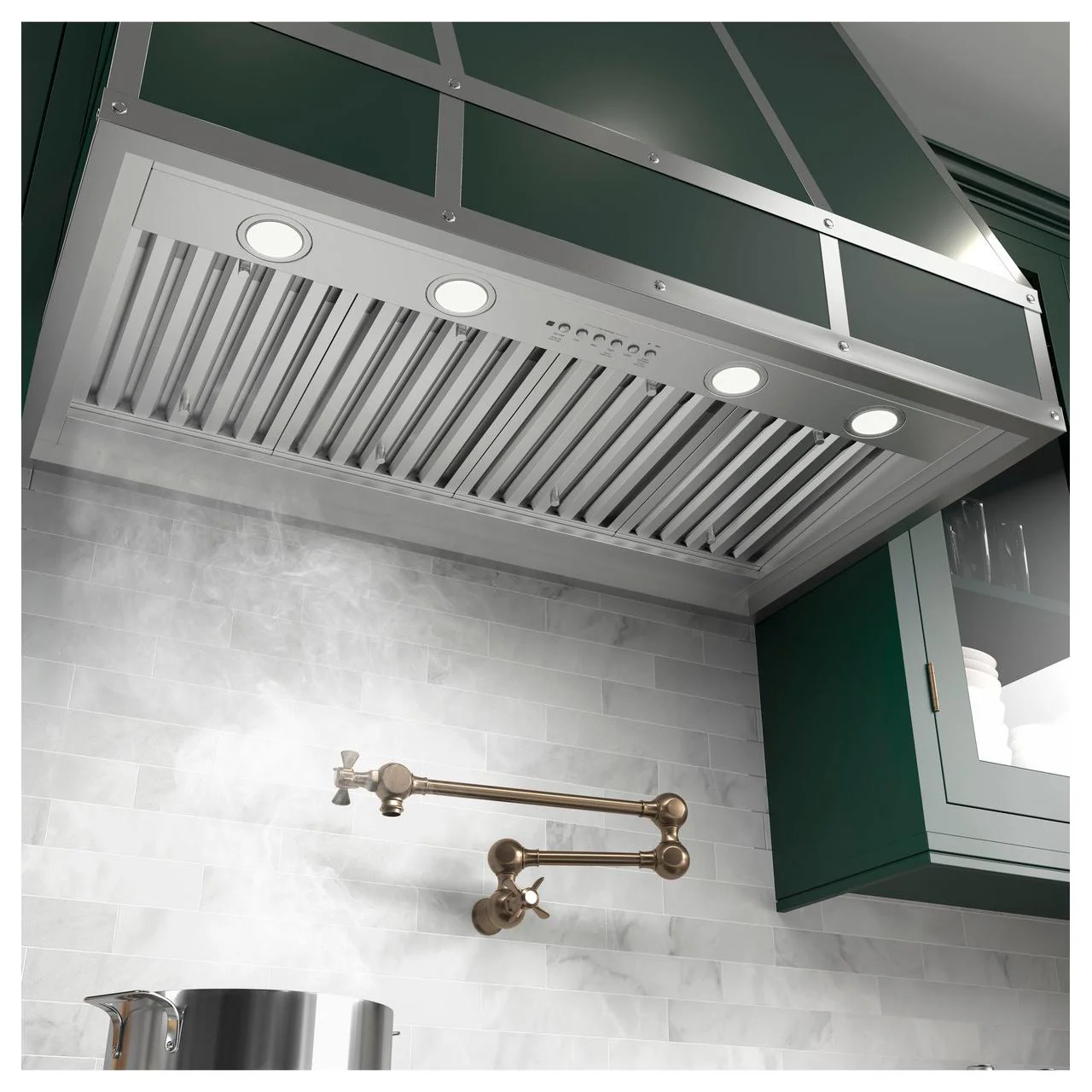 GE 42-inch Custom Insert Hood UVC9420SLSS - Image 15
