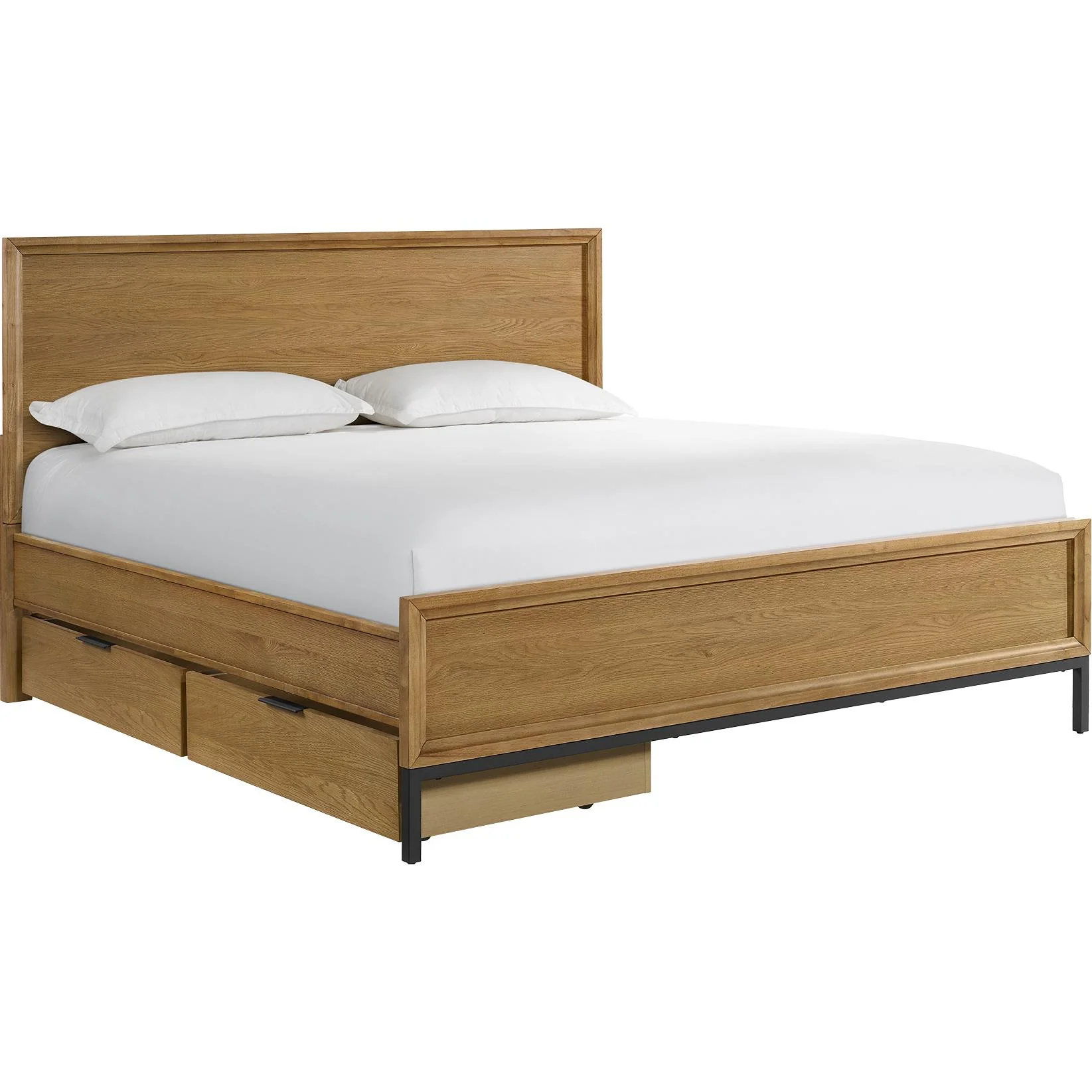 Intercon Furniture Newport Queen Platform Bed NP-BR-5464Q-NTO-C - Image 2