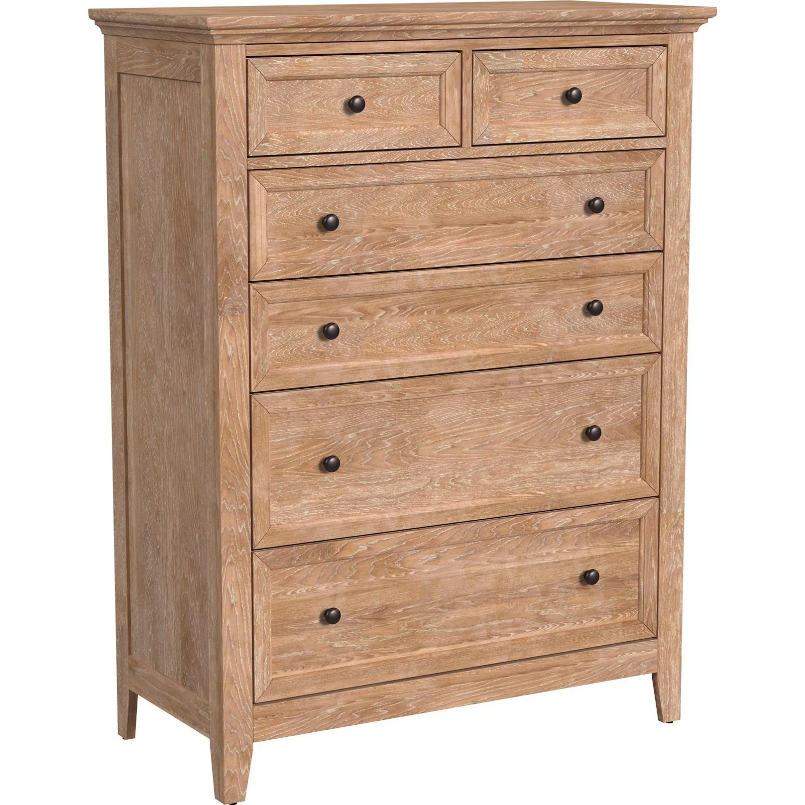 Intercon Furniture San Mateo 8865 6 pc Queen Panel Bedroom Set - Image 3