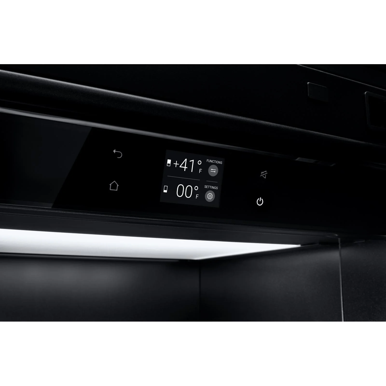 JennAir 30-inch, 16.3 cu.ft. Built-in Bottom Freezer Refrigerator with Obsidian Interior JBBFL30NMX - Image 11