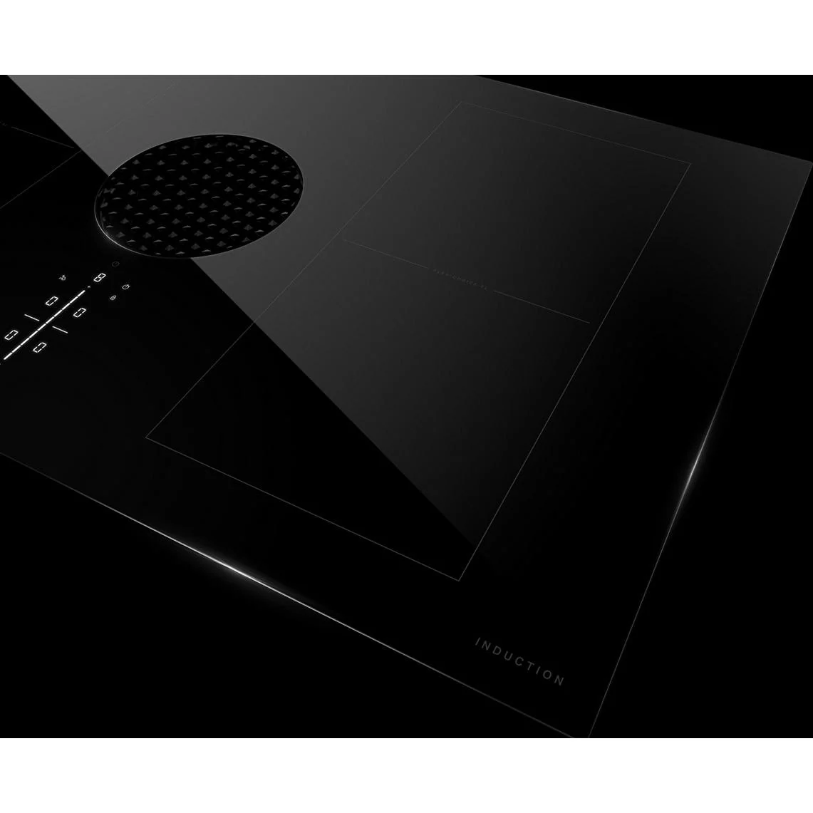 JennAir 36-inch Built-in Induction Cooktop with Downdraft Ventilation JIDT836SBL - Image 5