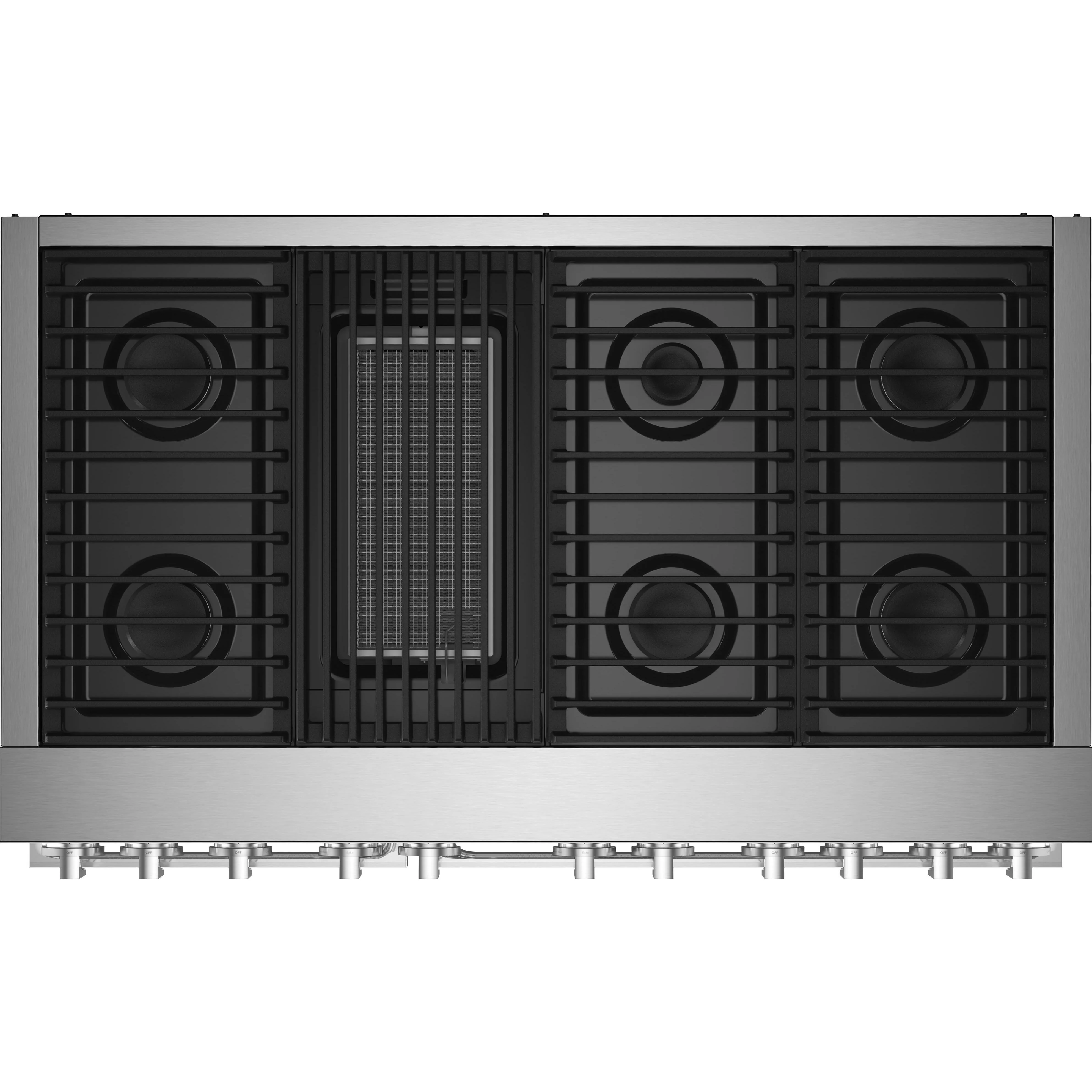 JennAir Noir 48-inch Professional-Style Dual-Fuel Range with Gas Grill JDRP648HM - Image 3
