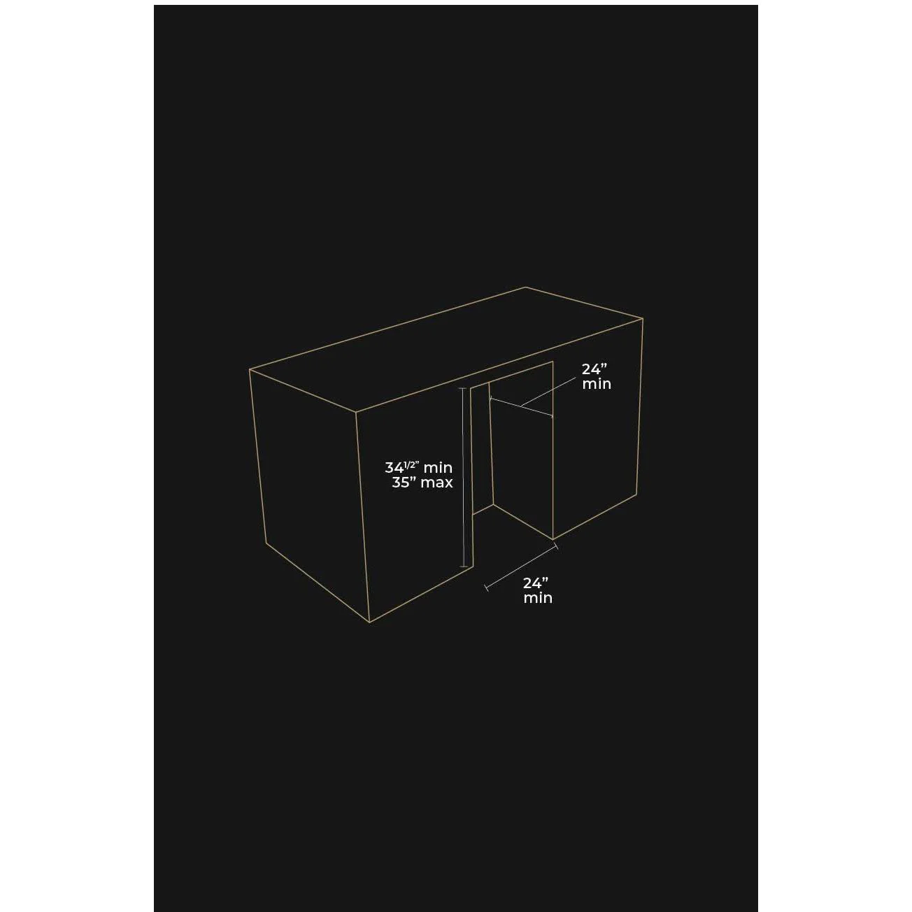 JennAir NOIR™ Built-in Undercounter Beverage Center JUBFR242HM - Image 17