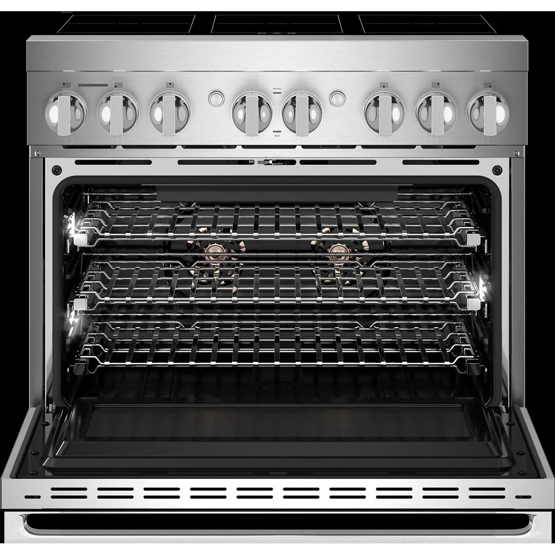JennAir 36-inch, 5.1 cu. ft. Freestanding Induction Range with Wi-Fi JPIFC736RM - Image 7