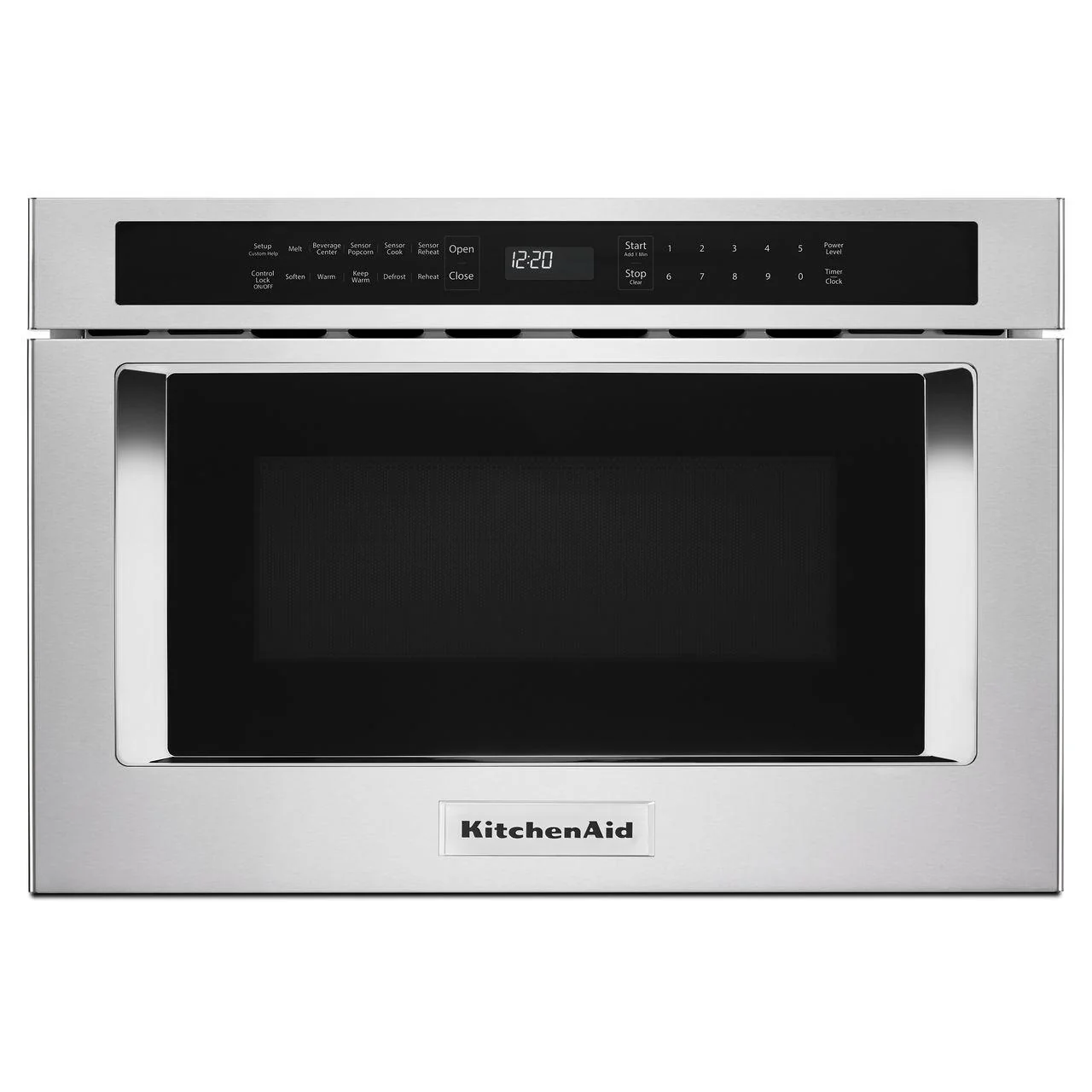 KitchenAid 24-inch, 1.2 cu. ft. Under-Counter Microwave Oven Drawer KMBD104GSS