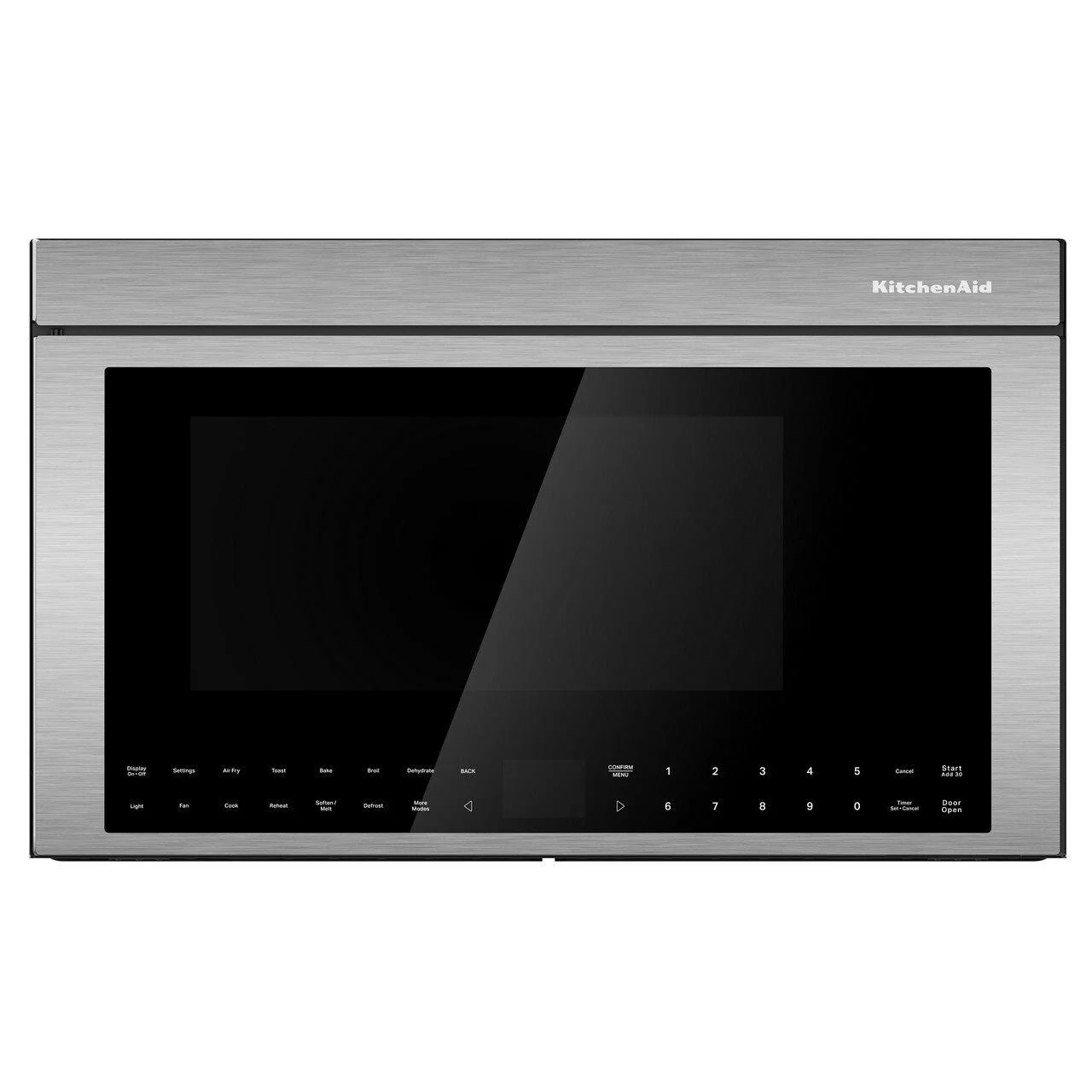 KitchenAid 30-inch, 1.1 cu. ft. Over-the-Range Microwave Oven with Air Fry Technology YKMMF730PPS