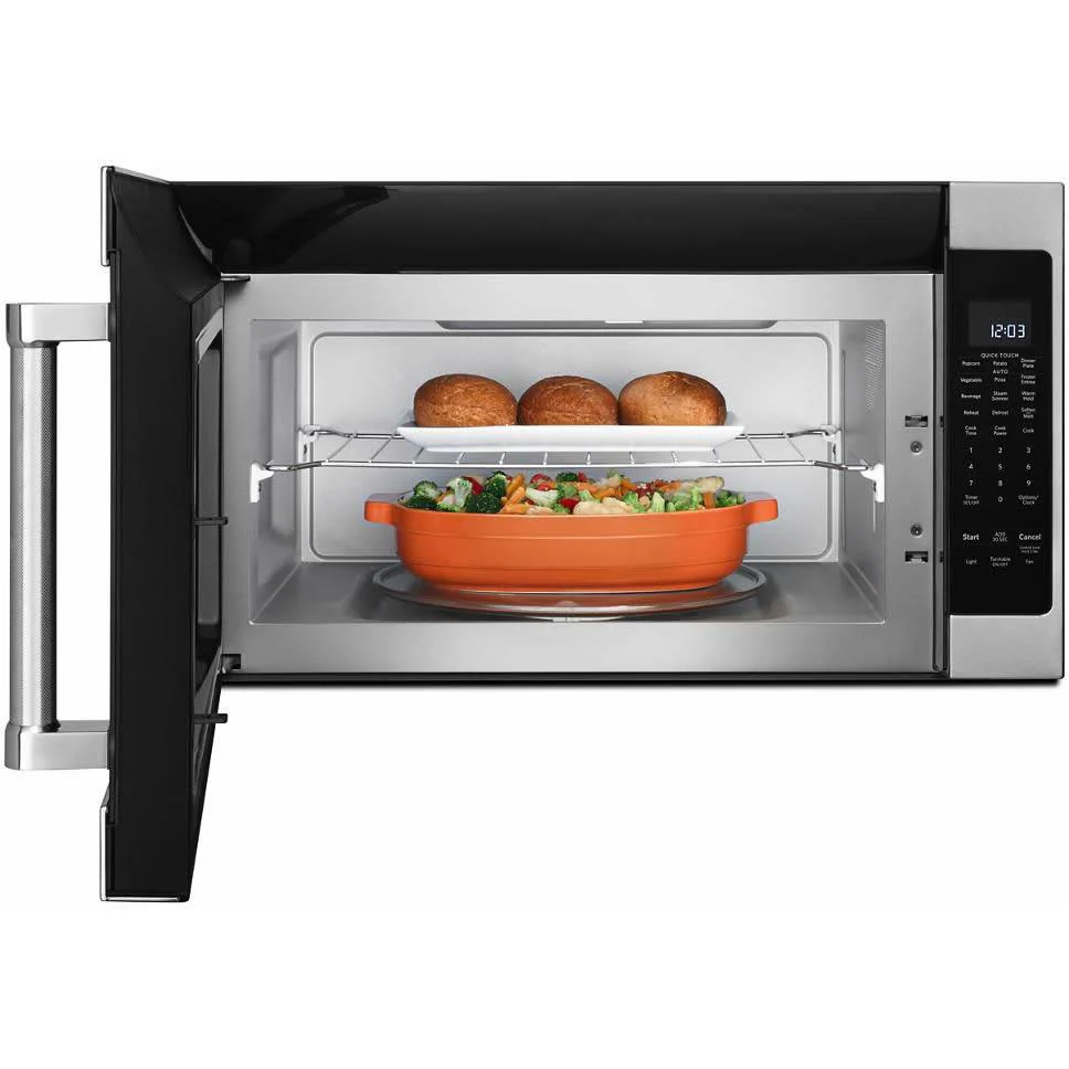 KitchenAid 30-inch, 2 cu. ft. Over-the-Range Microwave Oven YKMHS120KPS - Image 3