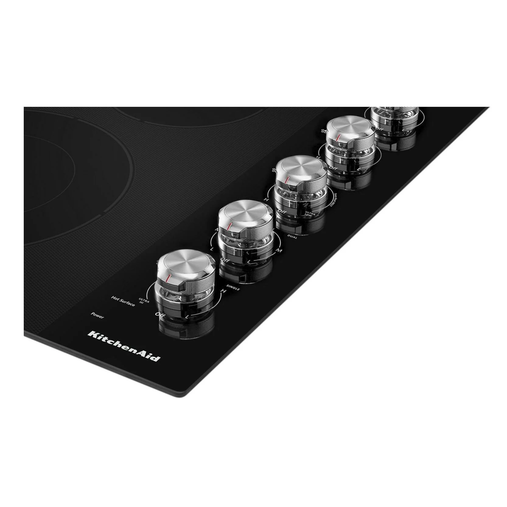 KitchenAid 30-inch Built-in Electric Cooktop with 5 Elements KCES550HBL - Image 3