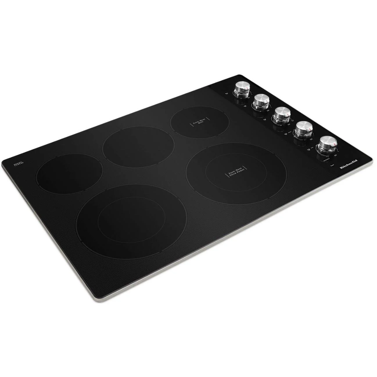 KitchenAid 30-inch Built-in Electric Cooktop with 5 Elements KCES550HSS - Image 3