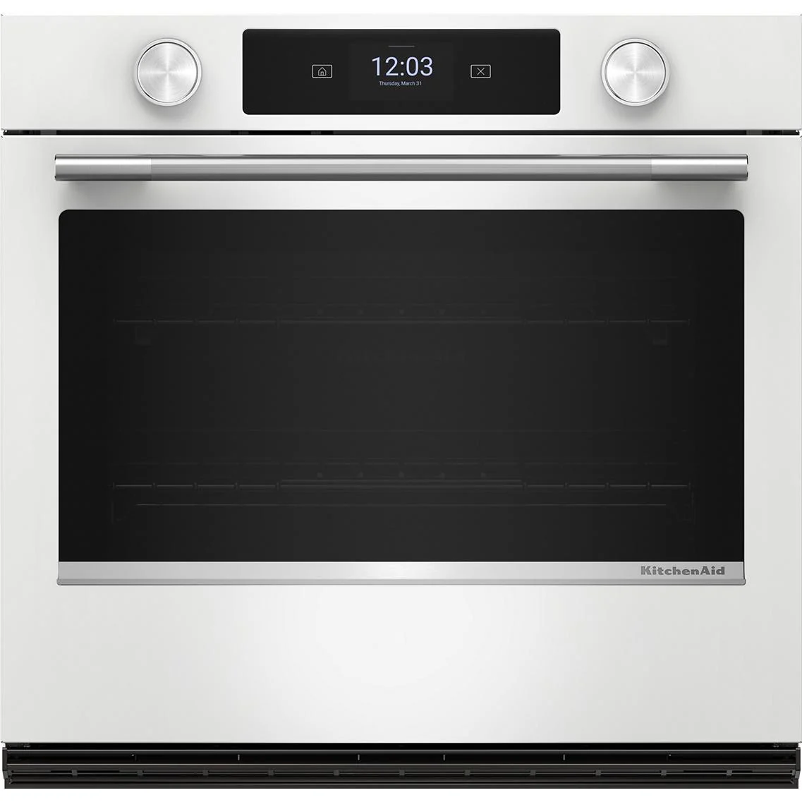 KitchenAid 30-inch Built-in Single Wall Oven with Convection Technology KOES730SWH
