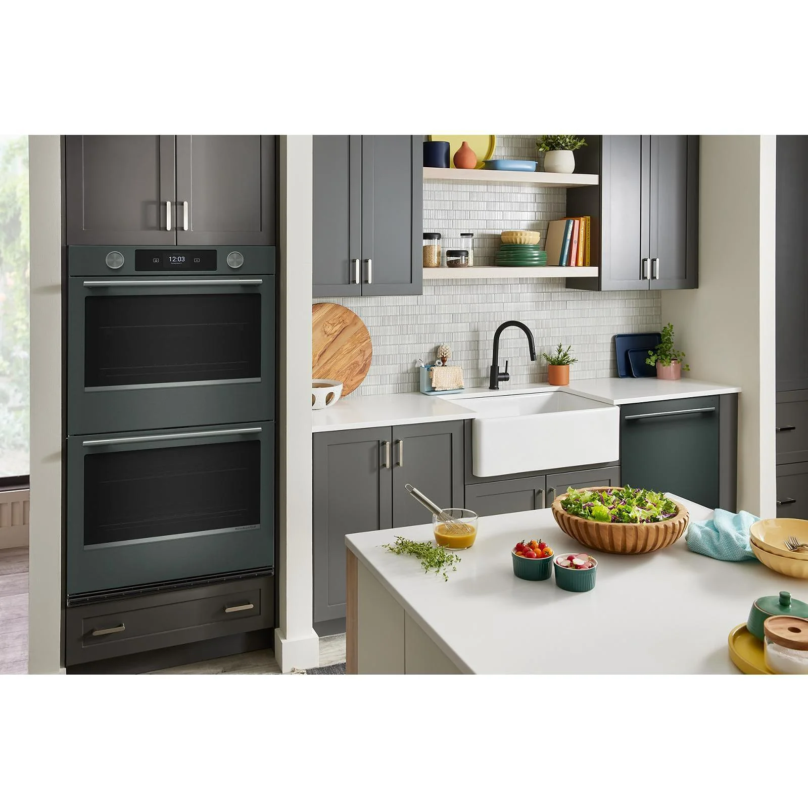 KitchenAid 30-inch Smart Electric Double Wall Oven with Intelligent Cooking Camera KOED930SBE - Image 13