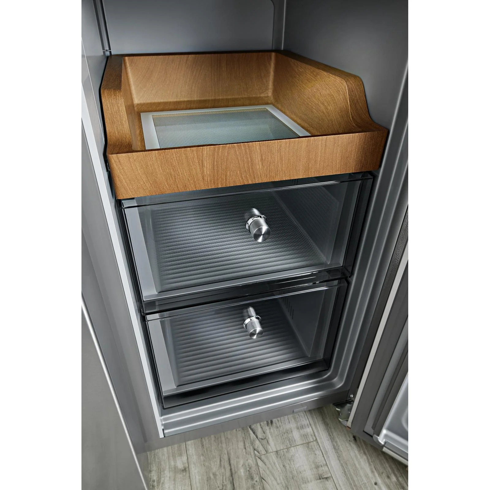 KitchenAid 36-inch, 19.4 cu. ft. Counter-Depth 4-Door Refrigerator with PrintShield™ Finish KRQC506MPS - Image 13
