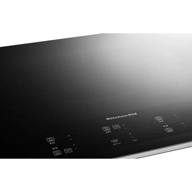 KitchenAid 36-inch Built-In Electric Cooktop with Even-Heat™ Technology KCES956KSS - Image 3