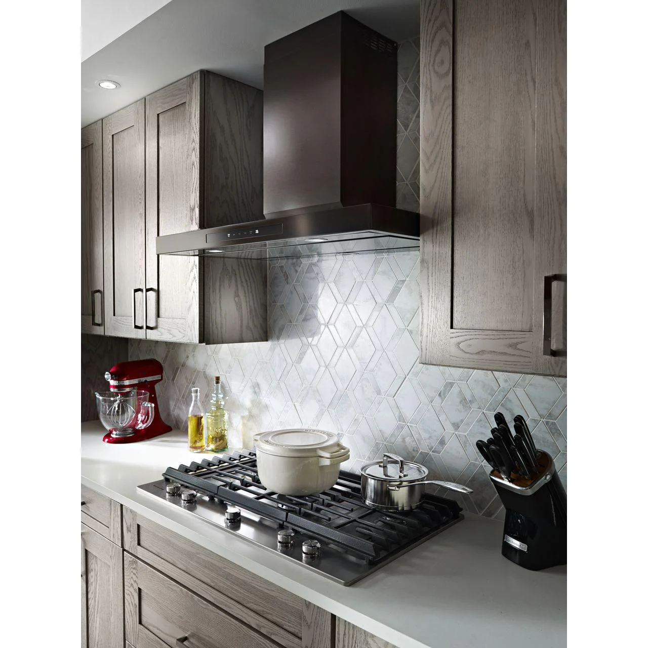 KitchenAid 36-inch Built-in Gas Cooktop with Griddle KCGS956ESS - Image 18