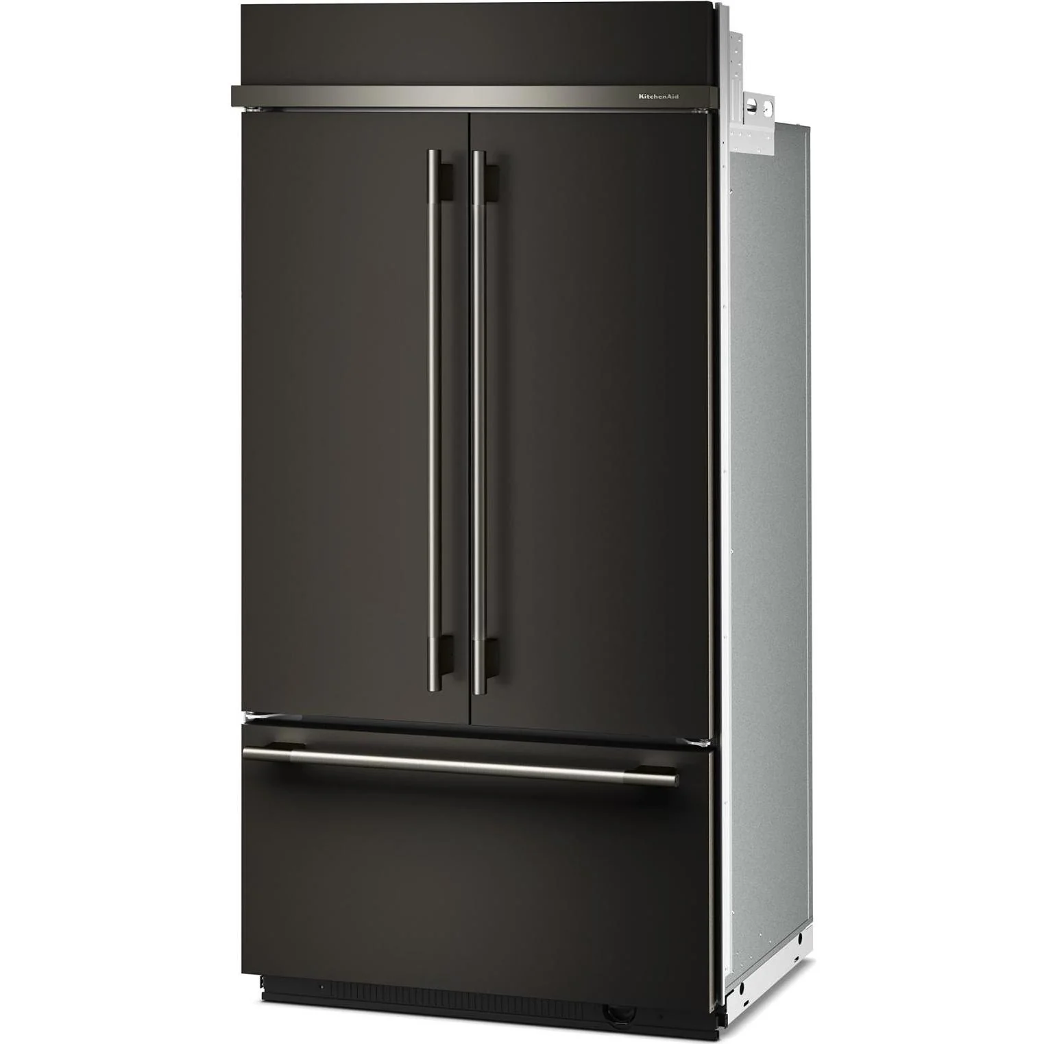 KitchenAid 42-inch, 24.2 cu. ft. Built-in French 3-Door Refrigerator KBFN542SBE - Image 8