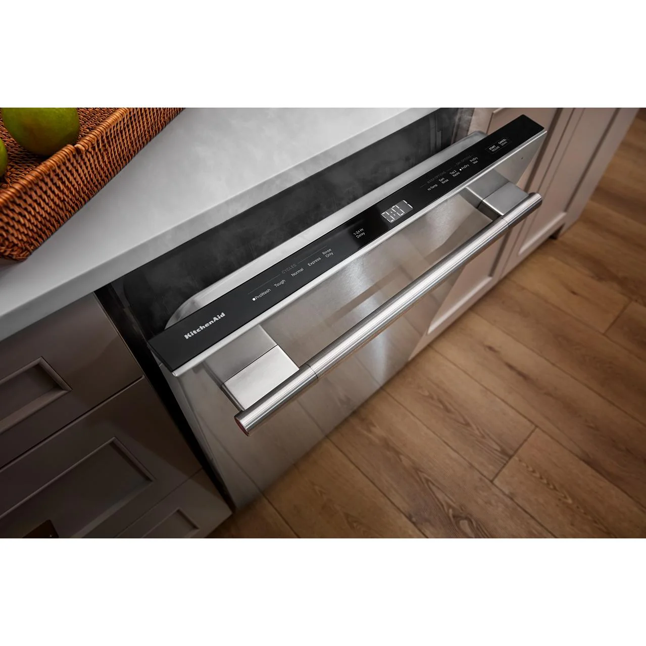 KitchenAid Built-in Dishwasher with 30+ Total Wash Jets KDTS224SPS - Image 6