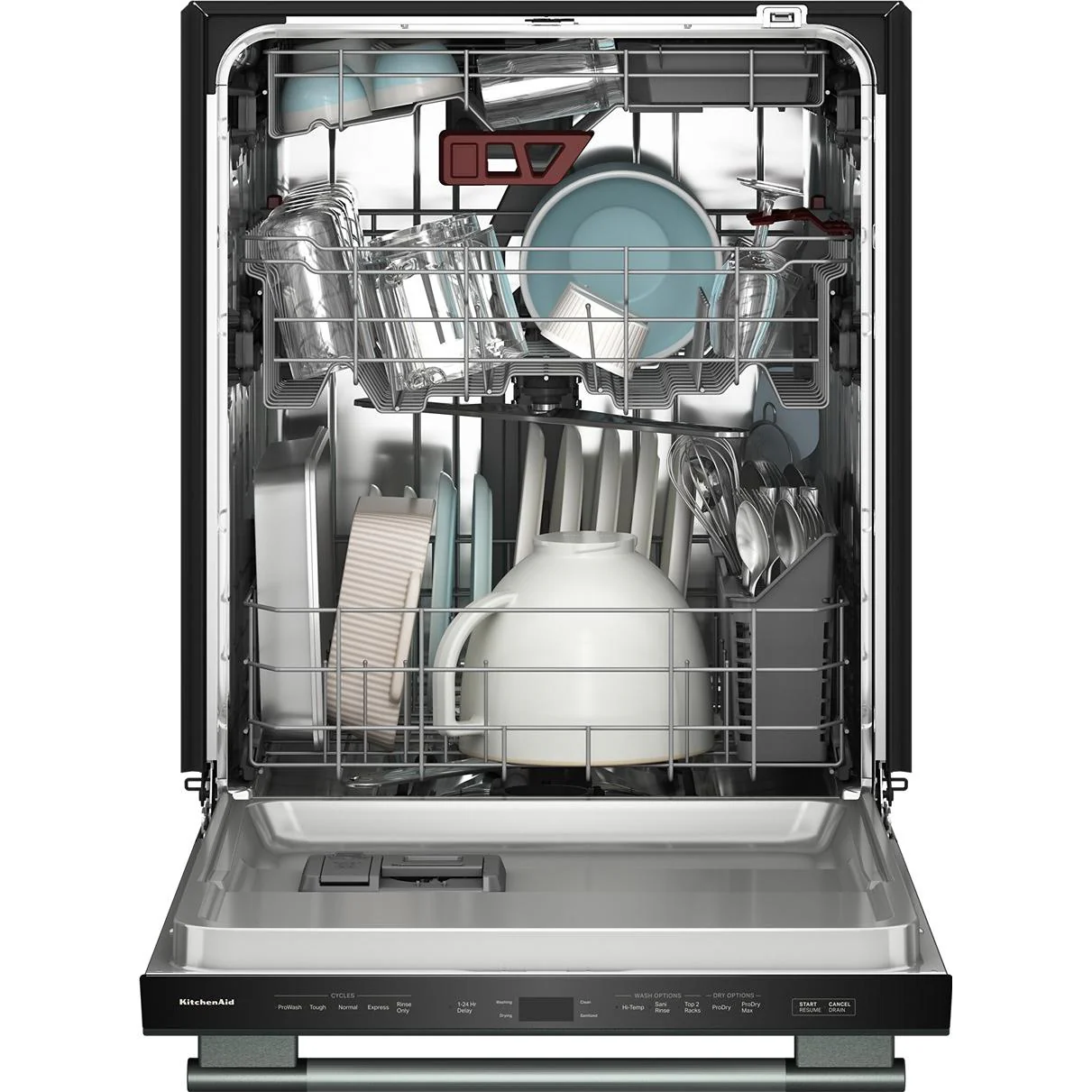 KitchenAid Built-in Dishwasher with Third Level Jet Rack KDTS324SJP - Image 13