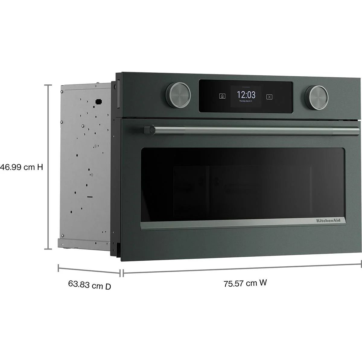KitchenAid 30-inch Built-in Microwave Oven with Convection Technology KMBS730SJP - Image 10