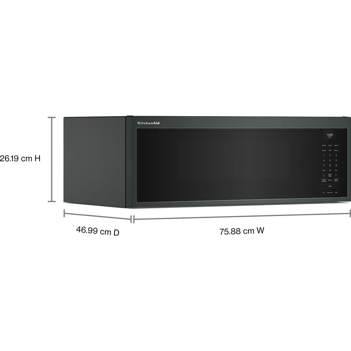 KitchenAid 30-inch, 1.1 cu. ft. Over-the-Range Microwave Oven YKMML550RJP - Image 8