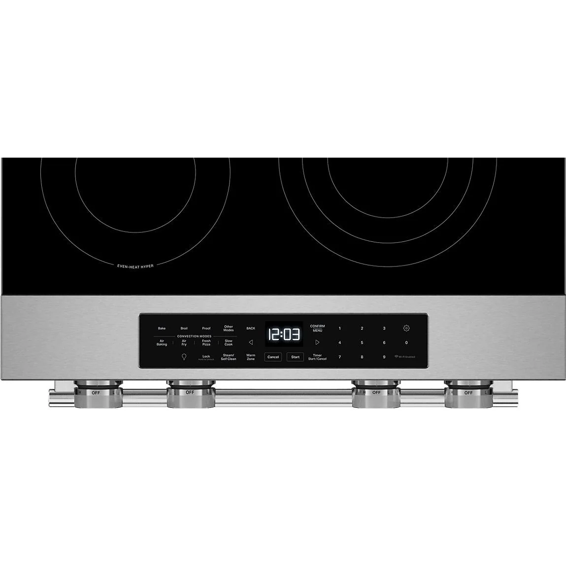 KitchenAid 30-inch Slide-in Electric Range with Wi-Fi YKSES330SPS - Image 6