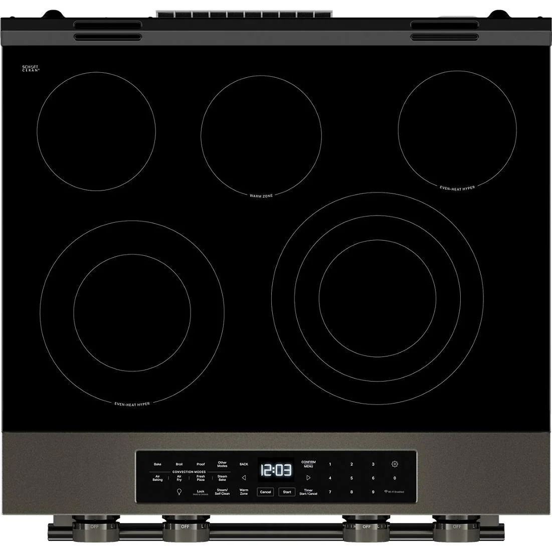 KitchenAid 30-inch Slide-in Electric Range with  Convection Cooking Modes YKSES530SBE - Image 11