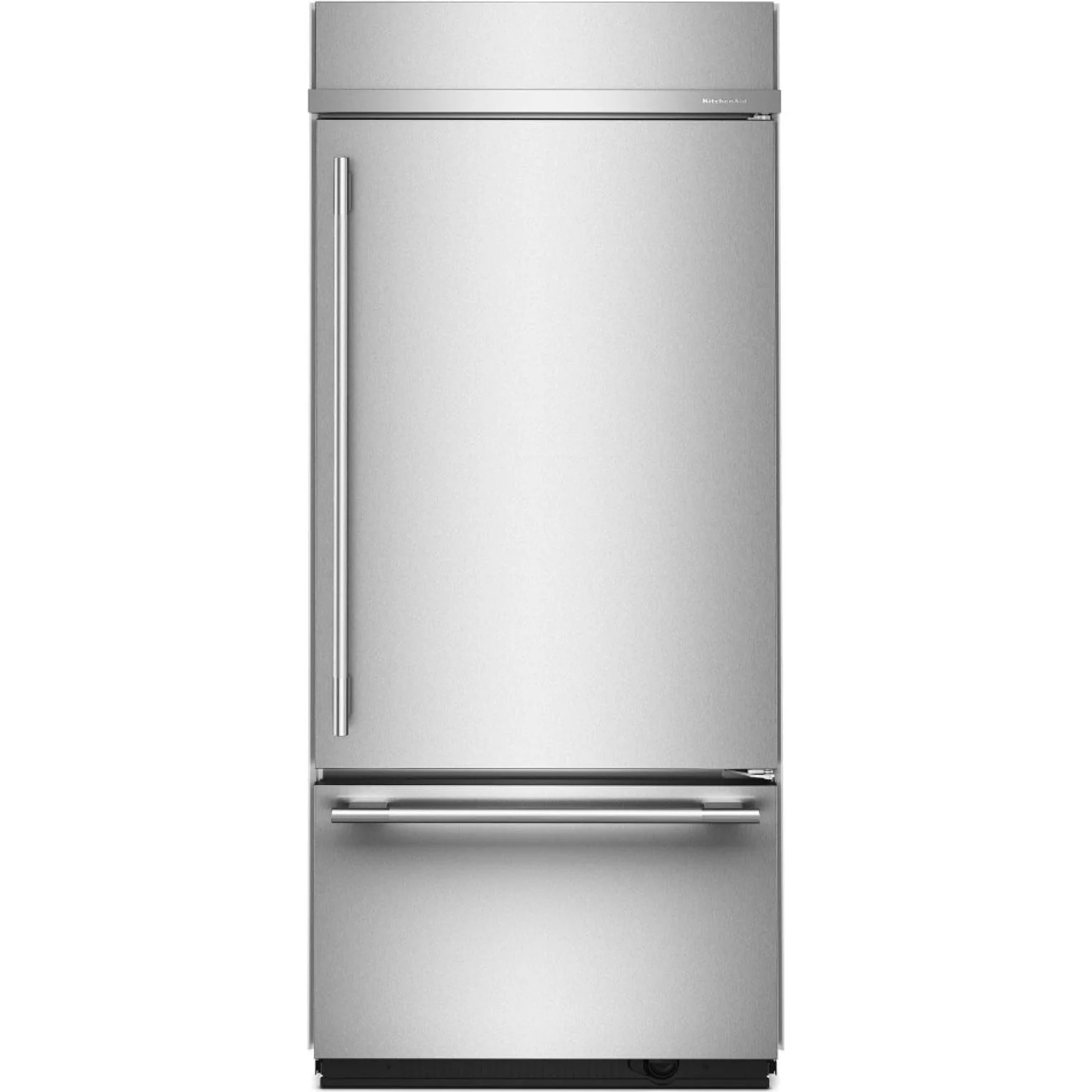 KitchenAid 36-inch, 20.8 cu. ft. Built-in Bottom Freezer Refrigerator KBBR336SPS