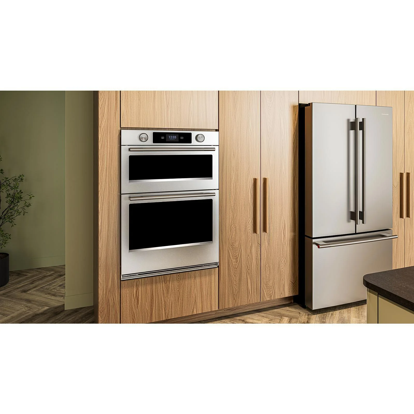 KitchenAid 30-inch Smart Electric Combo Wall Oven with Intelligent Cooking Camera KOEC930SPS - Image 13