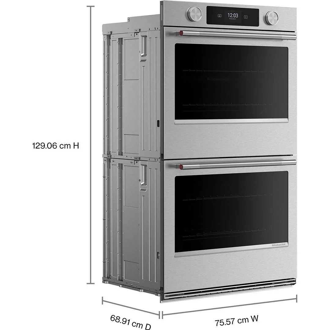 KitchenAid 30-inch Built-in Double Wall Oven with Convection Technology KOED730SPS - Image 9