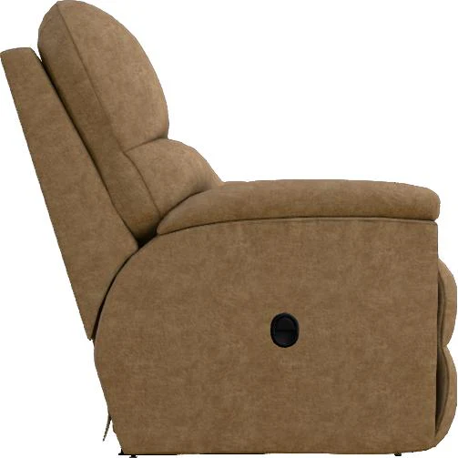 La-Z-Boy Trouper Reclining Loveseat w/ Console - Camel - Image 3