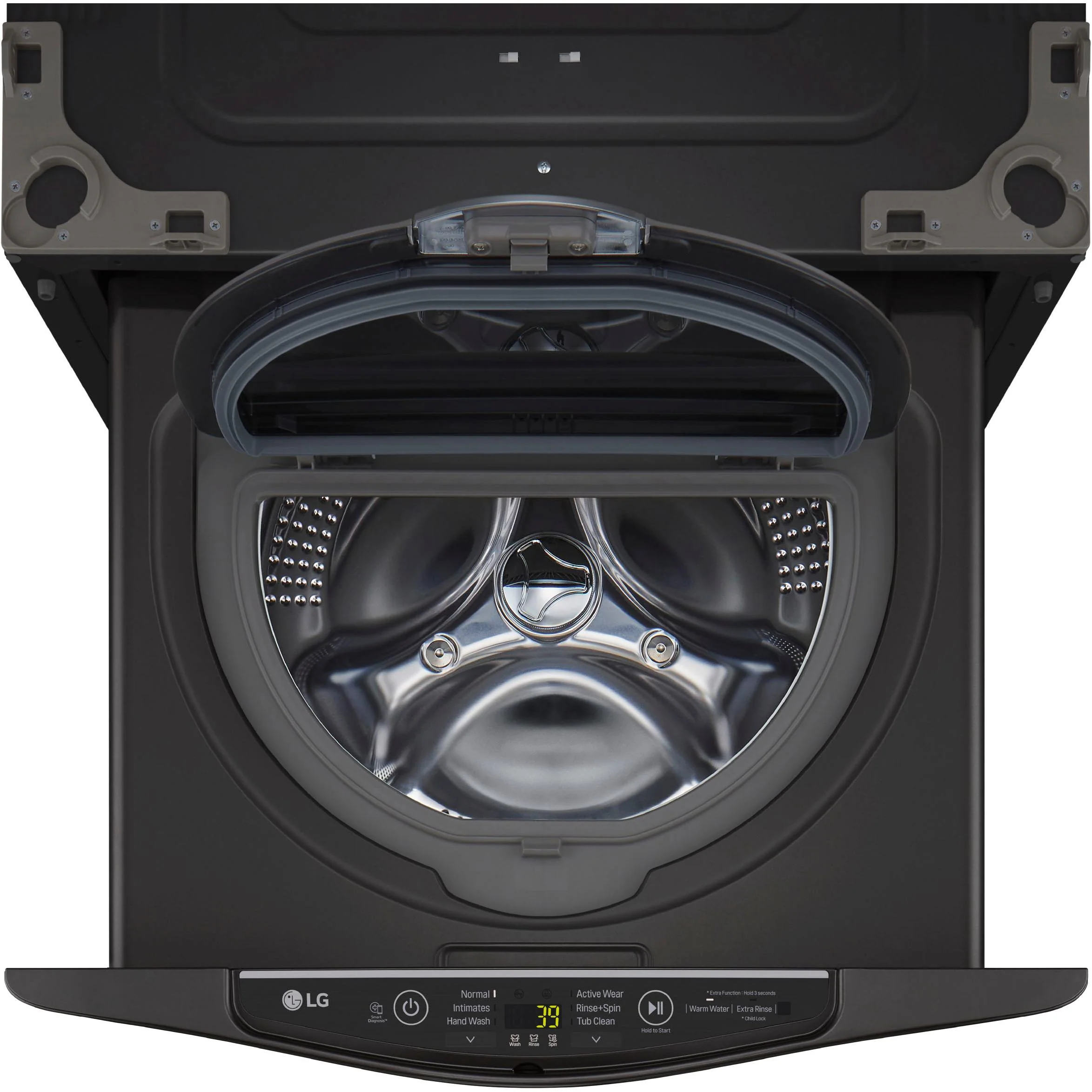 LG 1.1 cu. ft. Pedestal Washer Washer WD200CB - Image 4
