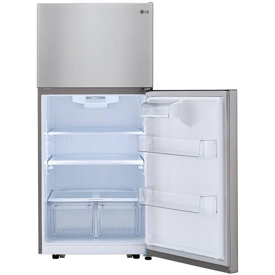 LG 30-inch, 20.2 cu.ft. Freestanding Top Freezer Refrigerator with Smart Diagnosis™ LTCS20020S - Image 4