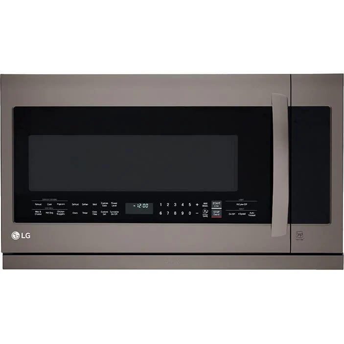 LG 30-inch, 2.2 cu. ft. Over-the-Range Microwave Oven with 2nd Generation Slide-Out ExtendaVent™ LMV2257BD