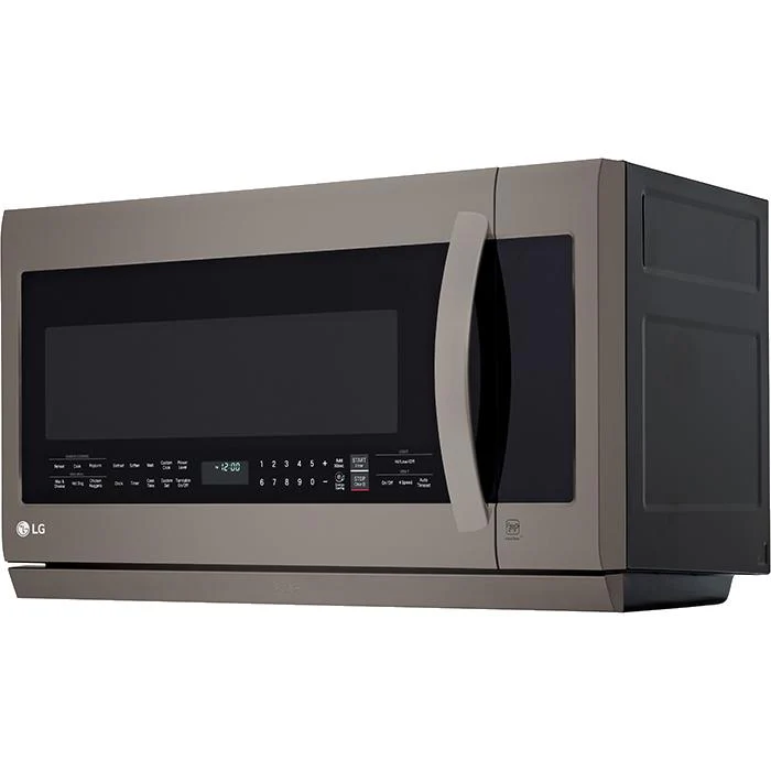 LG 30-inch, 2.2 cu. ft. Over-the-Range Microwave Oven with 2nd Generation Slide-Out ExtendaVent™ LMV2257BD - Image 2