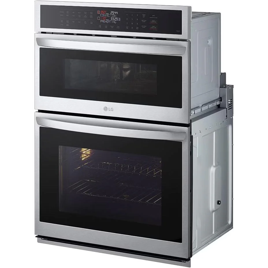 LG 30-inch, 6.4 cu.ft. Built-in Combination Wall Oven with ThinQ® Technology WCEP6423F - Image 3
