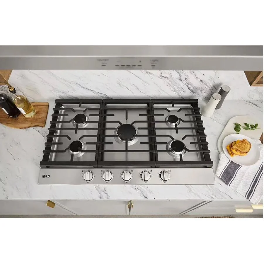 LG 30-inch Built-in Gas Cooktop CBGJ3023S - Image 6