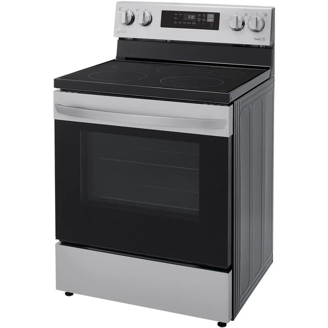 LG 30-inch Freestanding Electric Range with SmartDiagnosis™ LREL6321S - Image 8