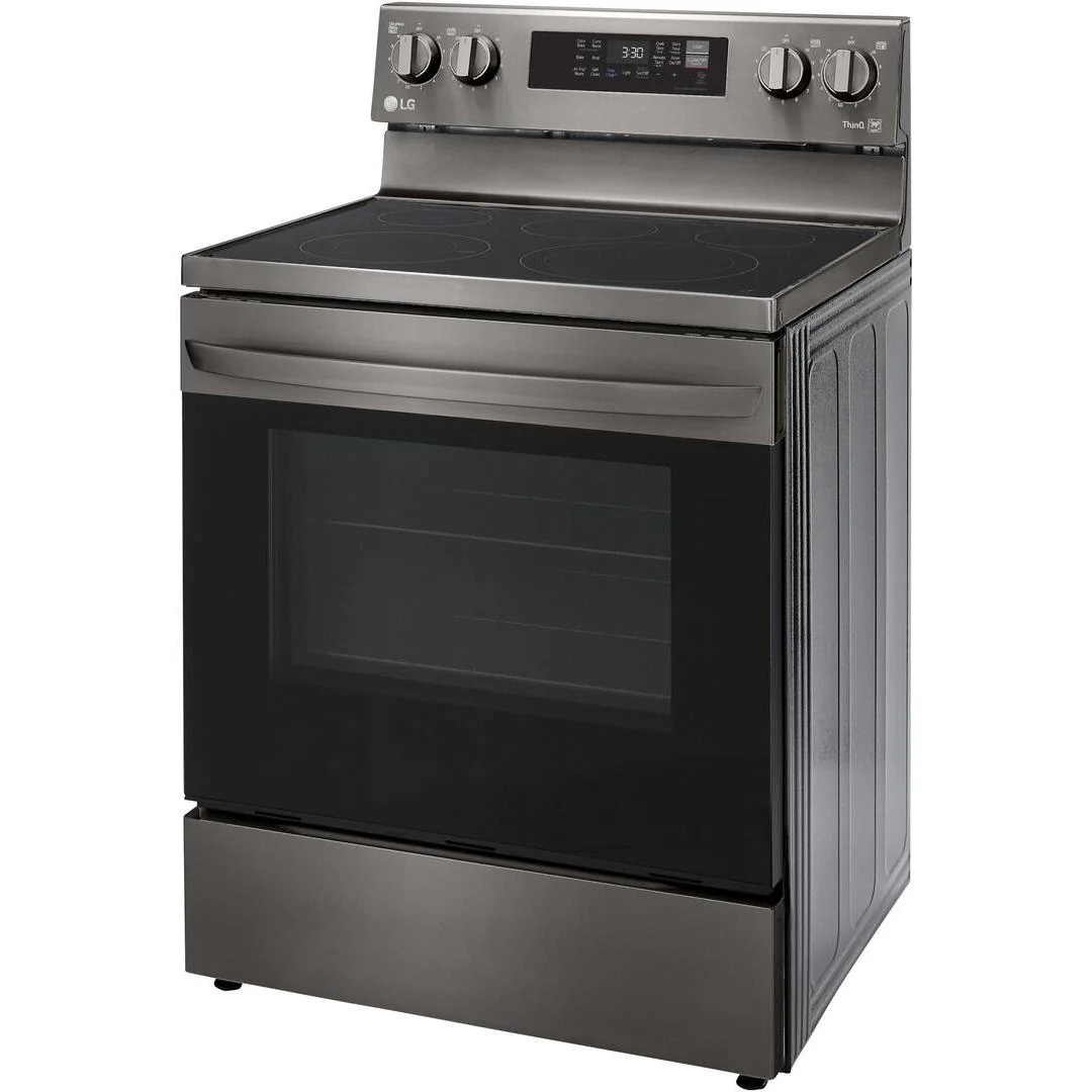 LG 30-inch Freestanding Electric Range with Wi-Fi Connectivity LREL6323D - Image 3