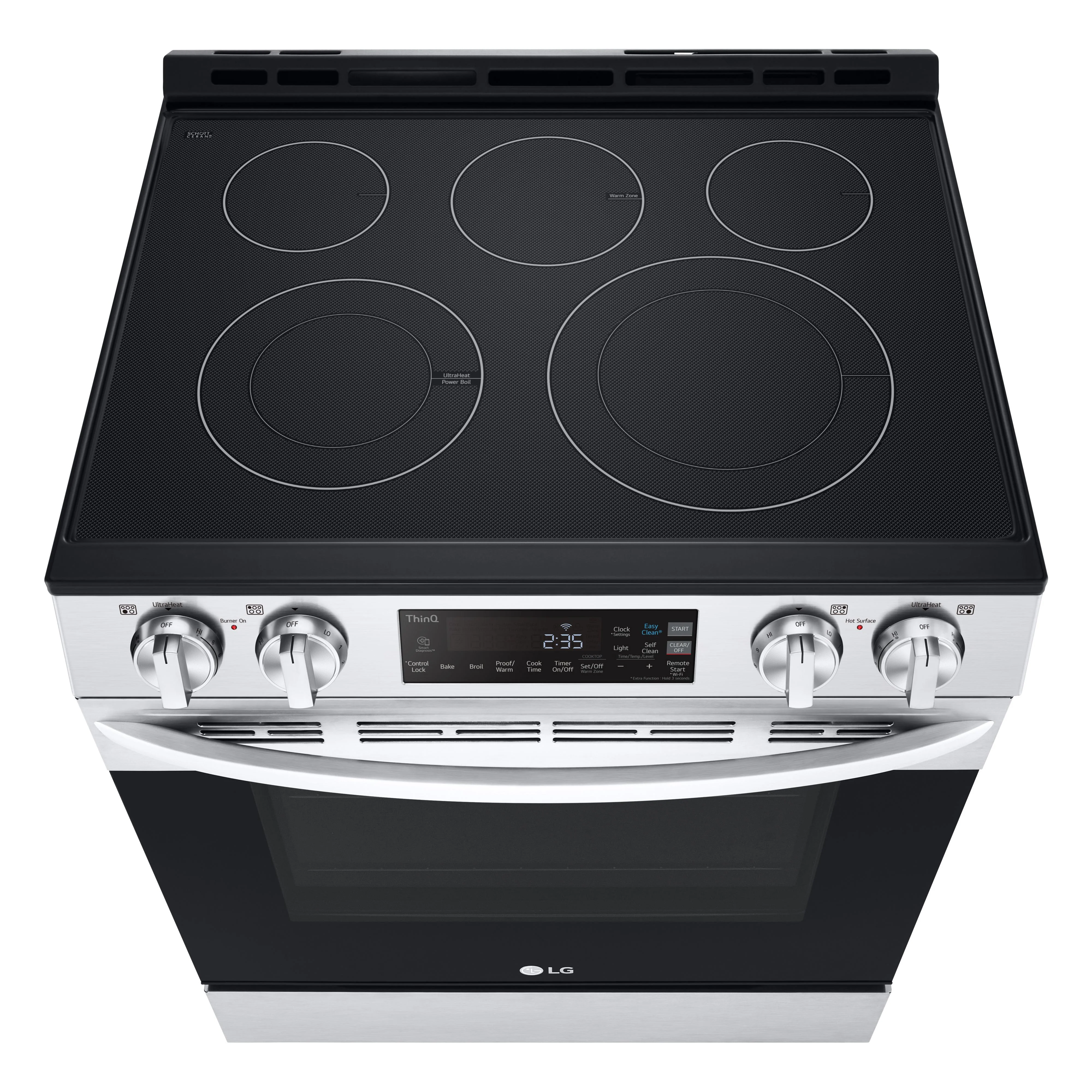 LG 30-inch Slide-in Electric Range with EasyClean® LSEL6331F - Image 2