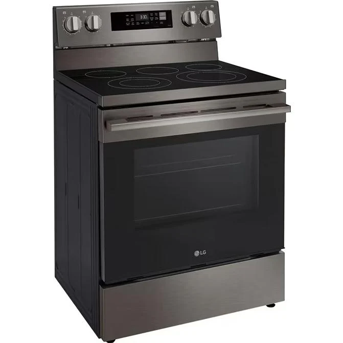 LG 30-inch Smart Electric Range with Air Fry LREN6323ZE - Image 3