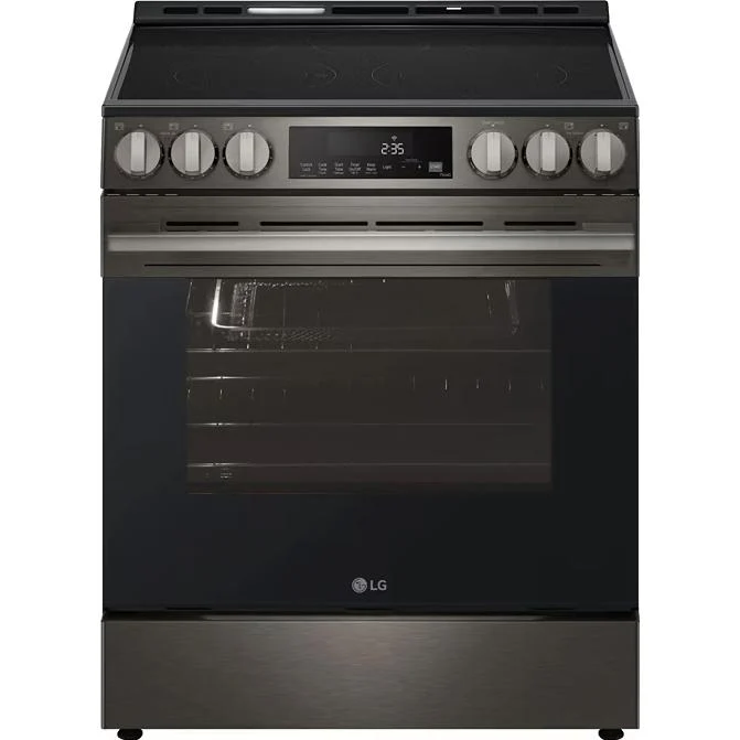 LG 30-inch Smart Electric Slide-In Range with Air Fry LSEL6333ZE - Image 2