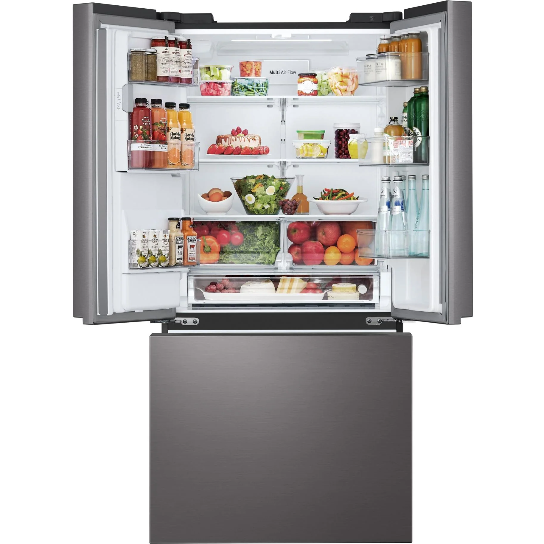 LG 33-inch 24.5 cu. ft. 3-door french door refrigerator LF25S6330D - Image 3