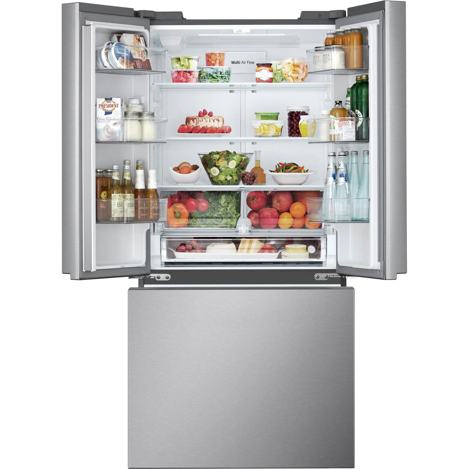 LG 33-inch 25.1 cu. ft. 3-door french door refrigerator LF25S6200S - Image 3