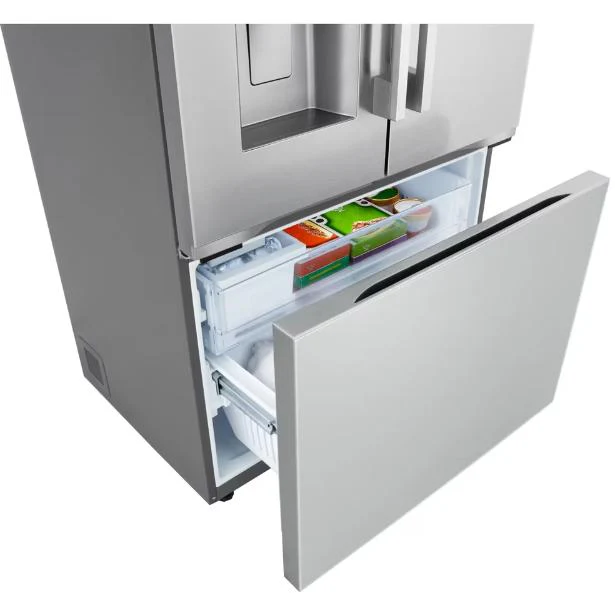 LG 36-inch, 23.7 cu. ft. Counter-Depth French 3-Door Refrigerator with Wi-Fi LF24Z6530S - Image 9