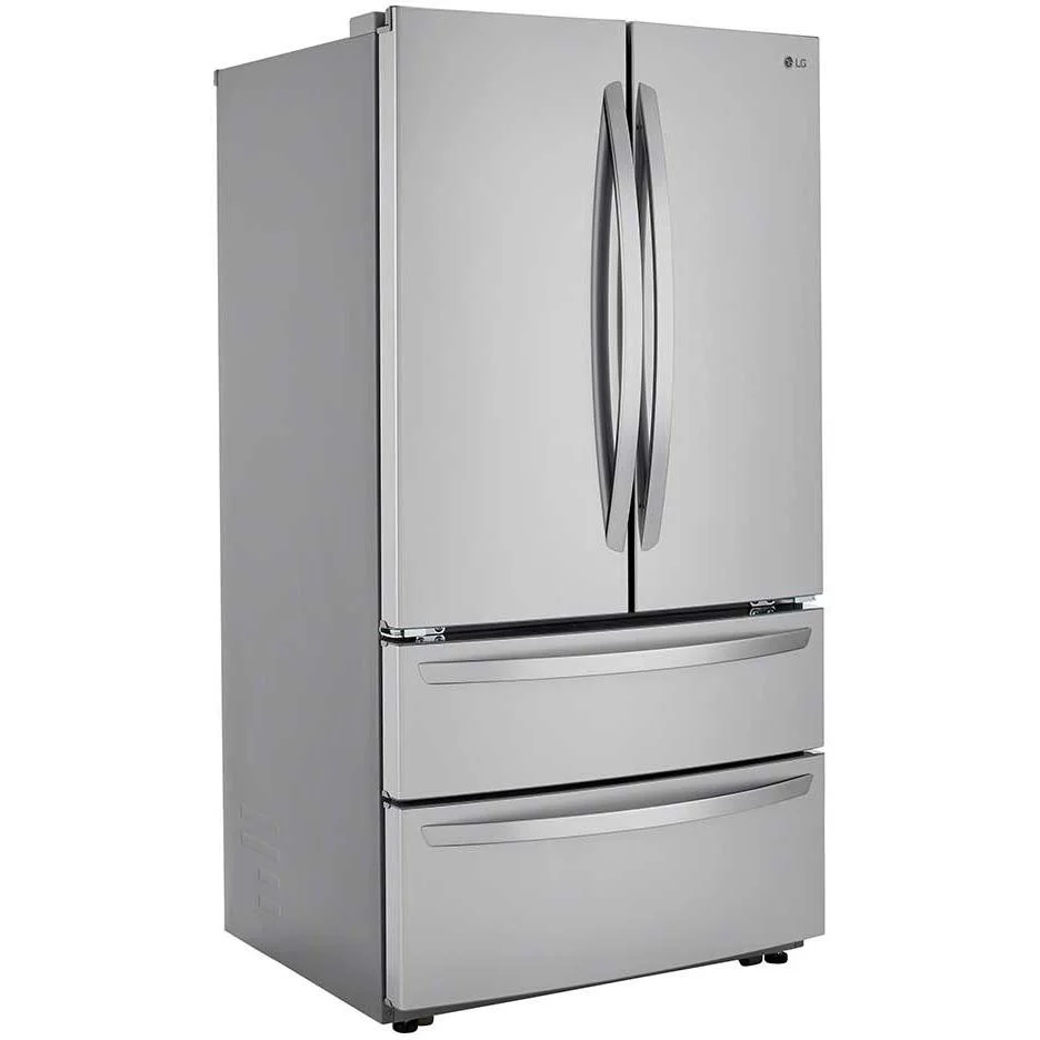 LG 36-inch, 27 cu.ft. Freestanding French 4-Door Refrigerator with SmartDiagnosis™ LMWS27626S - Image 2