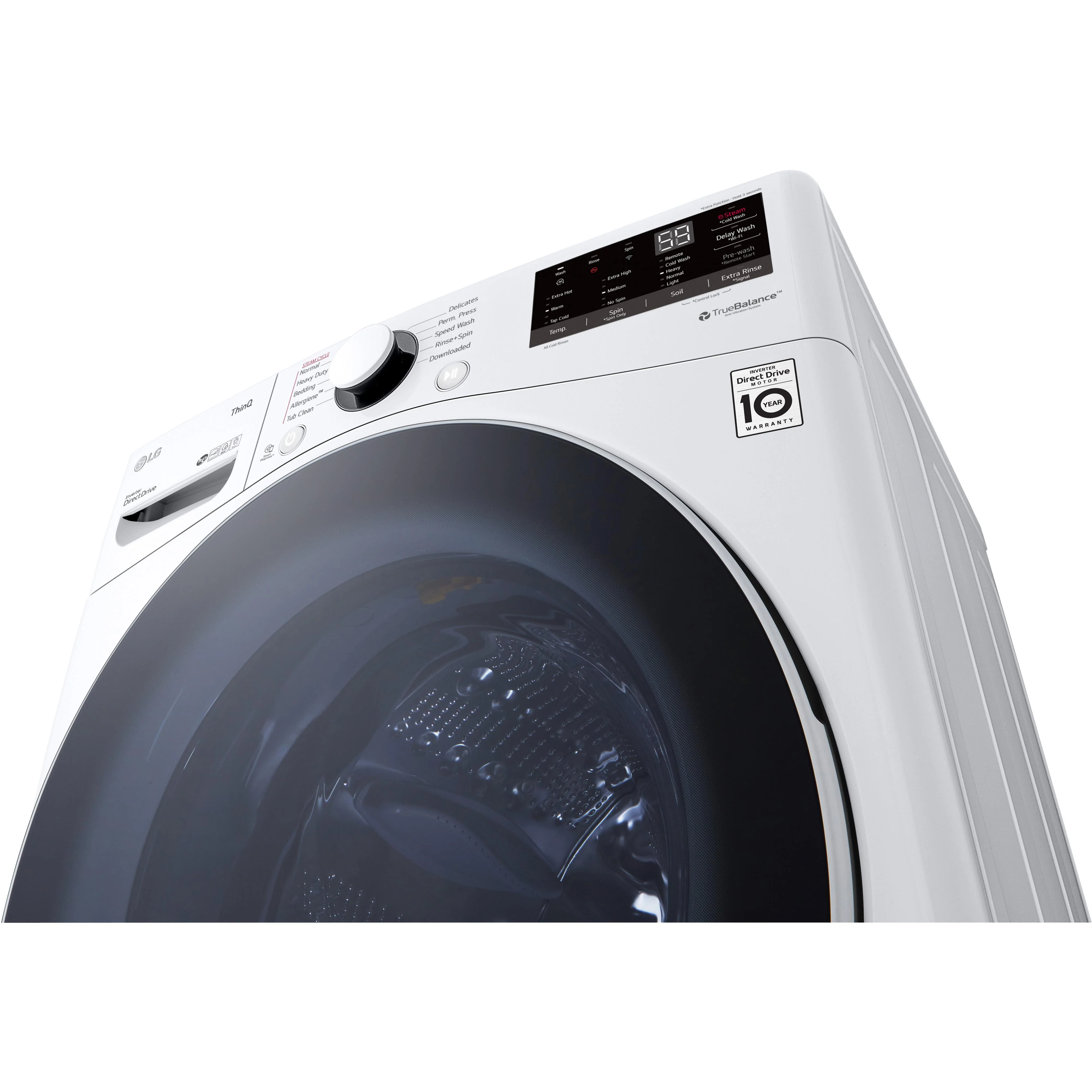LG 5.2 cu.ft. Front Loading Washer with ColdWash™ Technology WM3600HWA - Image 3