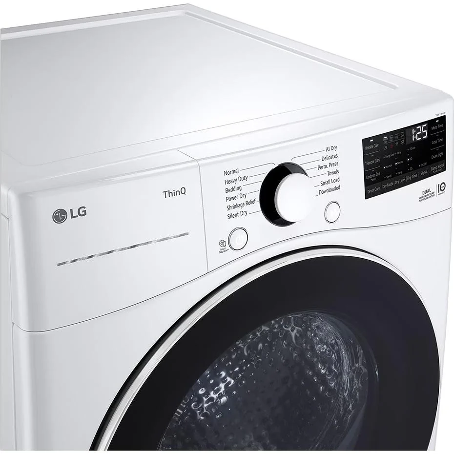 LG 7.8 cu.ft. Electric Dryer with DirectDrive® DLHC3602W - Image 5