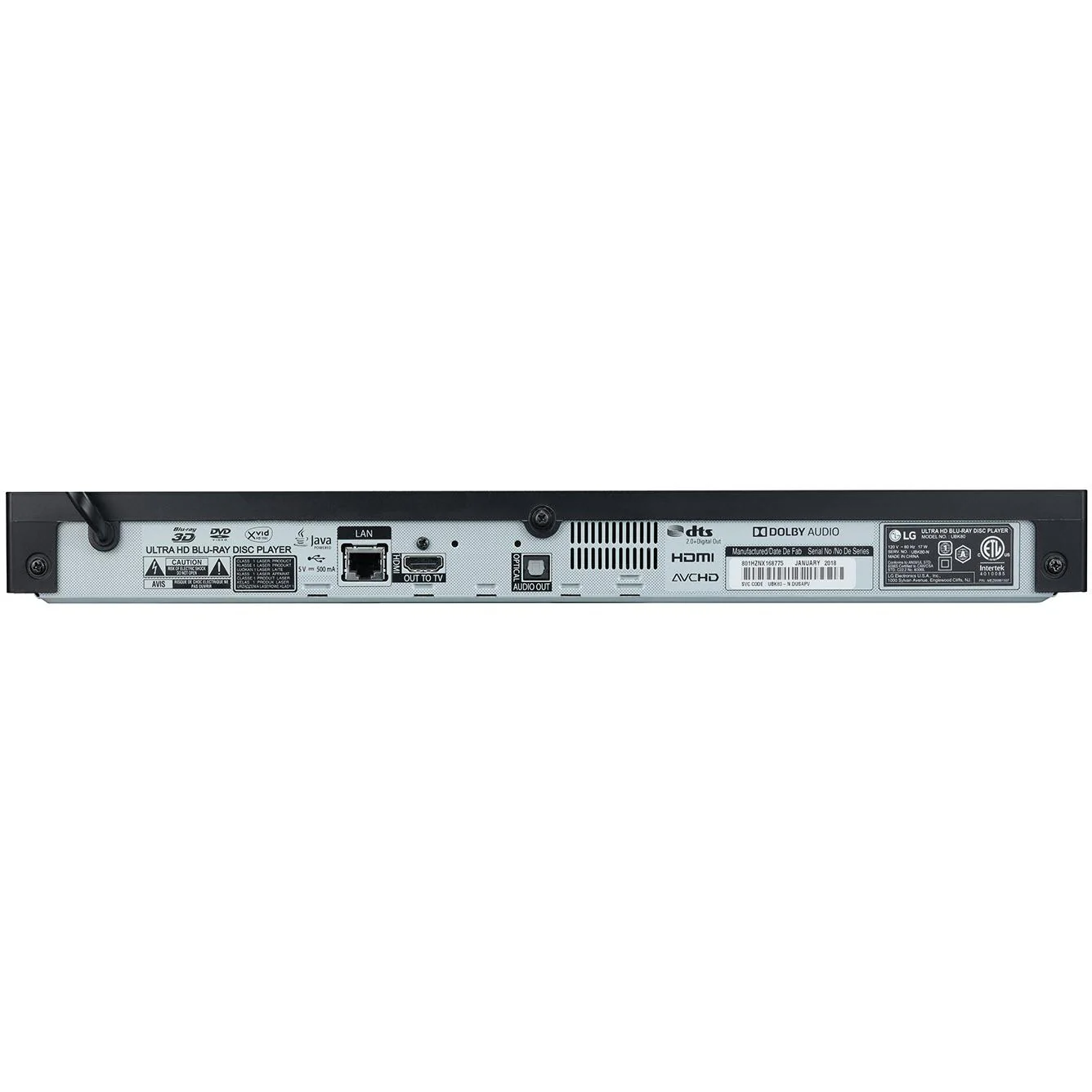 LG Blu-ray Player UBK80 - Image 8