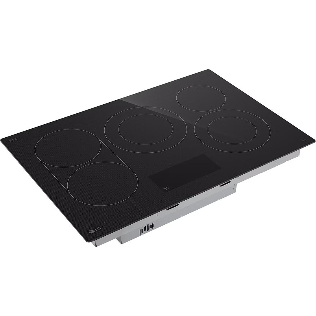 LG 30-inch Built-in Smart Electric Cooktop with 5 elements CBEW3017BE - Image 8