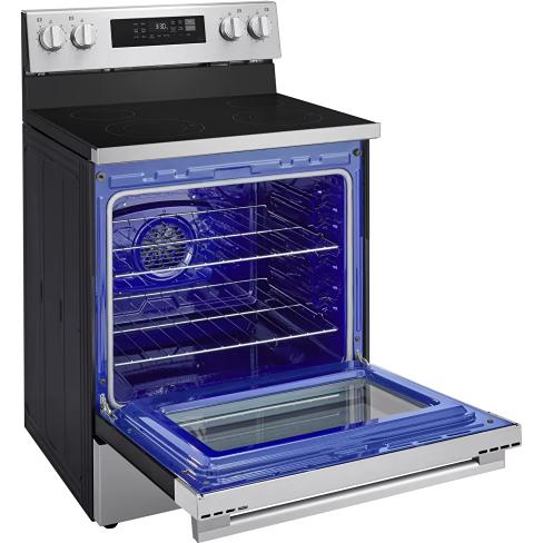 LG 30-inch Freestanding Electric Range with Wi-Fi LREN6321VE - Image 9
