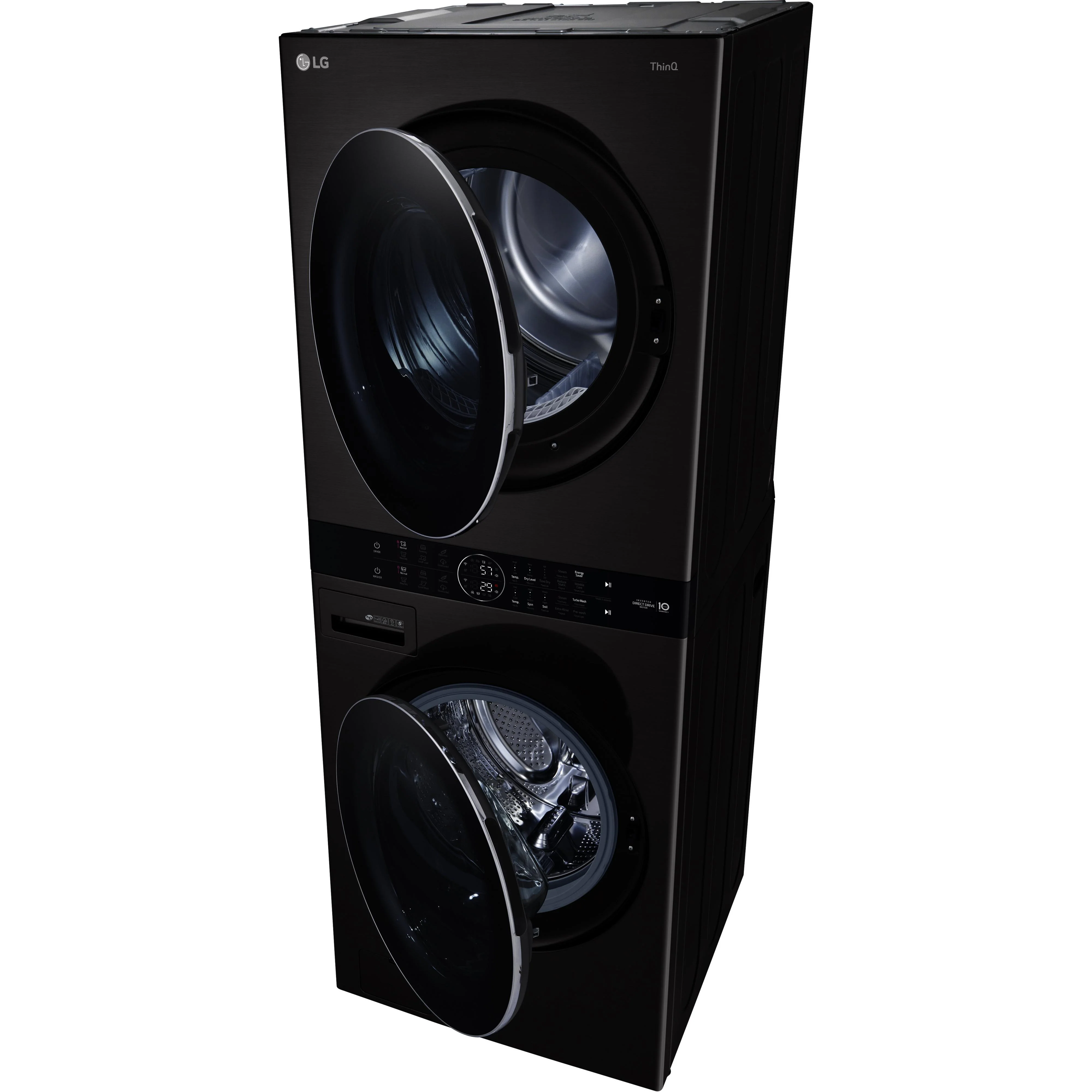 LG Stacked Washer/Dryer Electric Laundry Center with TurboWash™ 360 Technology WKEX200HBA - Image 15